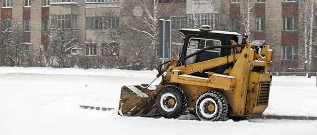 Sidewalk Plow